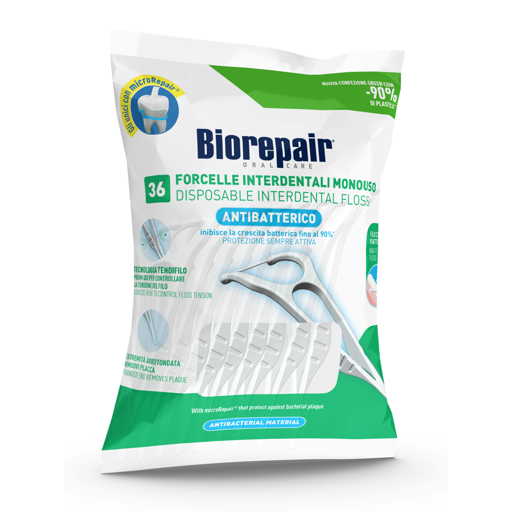 Forcelle Interdentali Biorepair® PRO Pulizia Spazi Piccoli - frontale