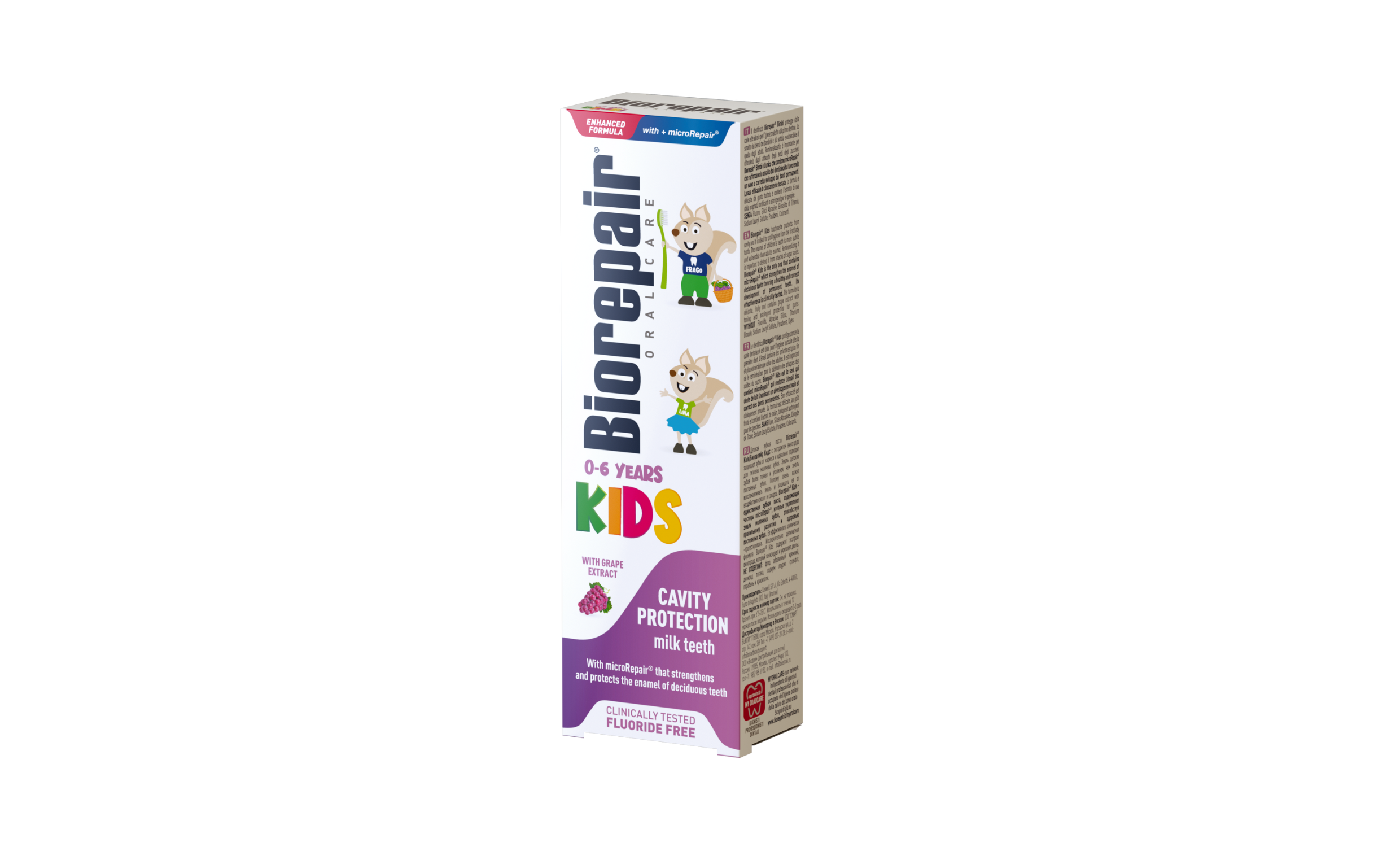 Biorepair® Toothpaste Kids 0/6 age with grape extract